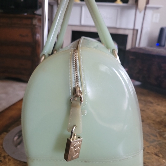 Furla Candy Bag in Mint Green - Picture 3 of 9